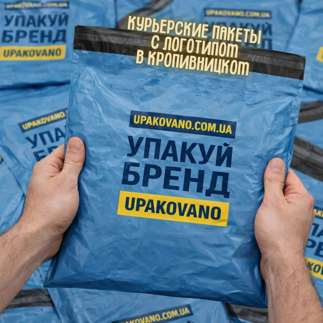 Брендированные курьерские пакеты для доставки и маркетплейсов