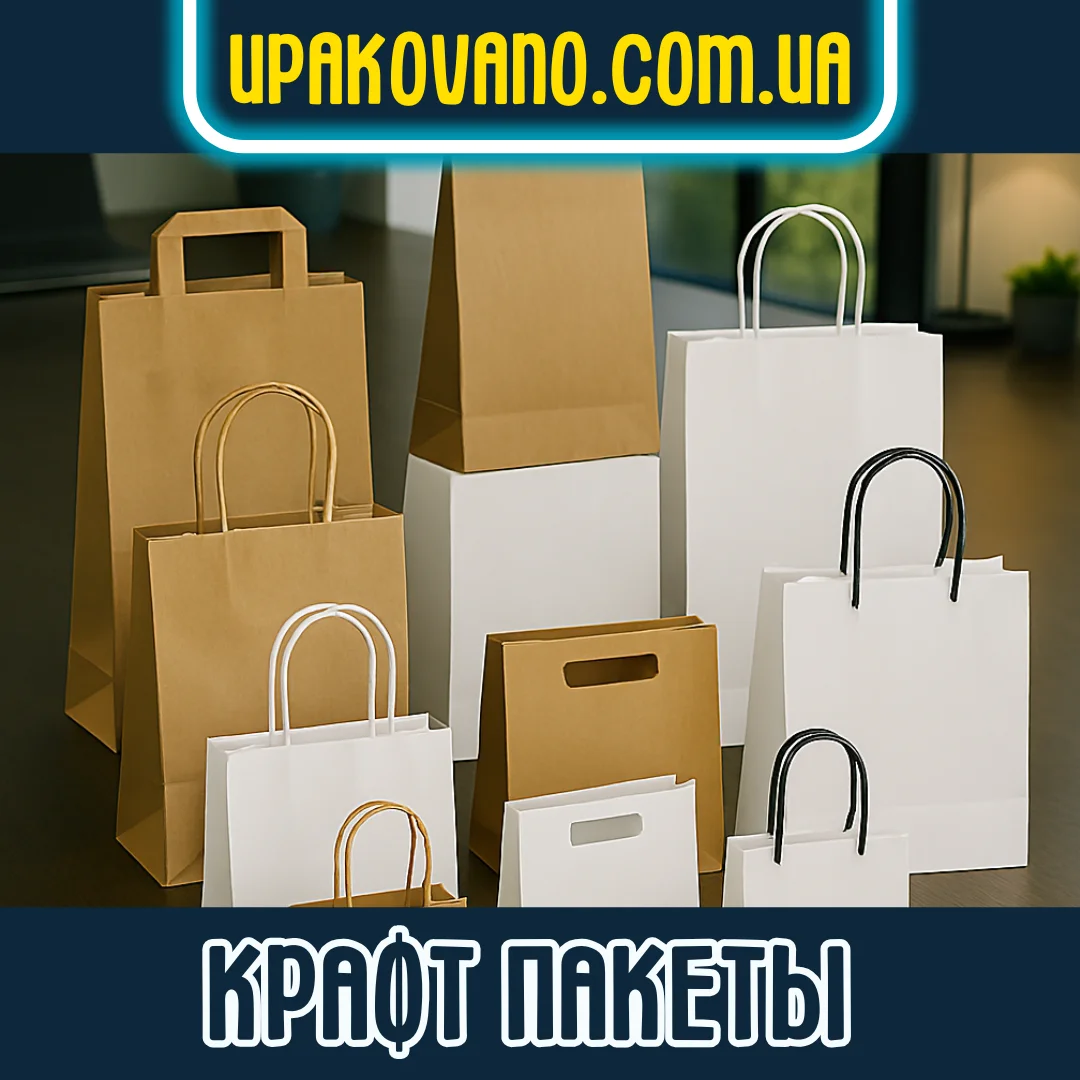 Крафт пакеты — купить бумажные крафт пакеты оптом Крафт пакеты без логотипа — бумажные пакеты для упаковки